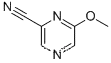 Molecular Structure of 136309-07-4 (6-Methoxy-pyrazine-2-carbonitrile)